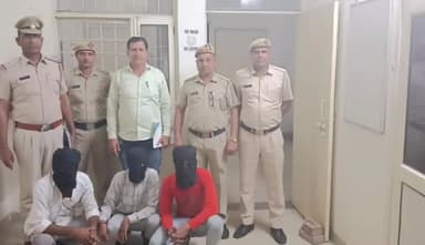 रोहतक: पुलिस टीम ने मकड़ौली कलां में एक किसान पर फायरिंग मामले में शामिल रहे तीन आरोपियों को किया गिरफ्तार