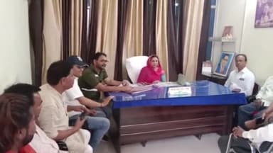 अजयगढ़: दैनिक व साप्ताहिक बाजार बैठकी वसूली की अजयगढ़ नगर परिषद कार्यालय में ओपन बोली संपन्न