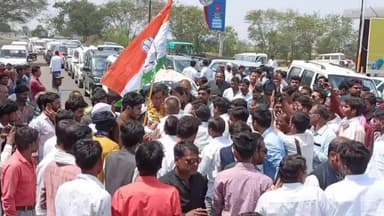 राघोगढ़: खुरई में हाथ से हाथ जोड़ो अभियान में शामिल हुए राघौगढ़ विधायक जयवर्धन सिंह, जनसभा को किया संबोधित