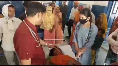 अमानगंज: बम्होरी ग्राम में महिला के साथ हुई मारपीट, अमानगंज स्वास्थ्य केंद्र में हुआ उपचार