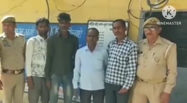 फरीदपुर: वरिष्ठ पुलिस अधीक्षक के निर्देश पर भुता थानाध्यक्ष ने 4 वारंटियों को गिरफ्तार कर भेजा जेल