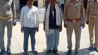 बलरामपुर: थाना ललिया पुलिस टीम ने एक मामले में 2 नफर वारंटी अभियुक्तों को वीरपुर से किया गिरफ्तार