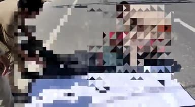 बलरामपुर: कचहरी के समीप ट्रक की टक्कर से एक व्यक्ति की हुई मौत, पुलिस ने ट्रक चालक को पकड़ा