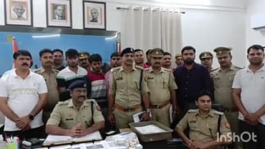 आगरा: थाना एत्मादपुर के जिओ वेयर हाउस से लूट करने वाले 3 आरोपी गिरफ़्तार, लूट के ₹3.10 लाख बरामद