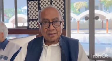 राघोगढ़: पूर्व सीएम दिग्विजय सिंह ने राहुल गांधी की लोकसभा सदस्यता रद्द करने के मामले में केंद्र की मोदी सरकार पर लगाए आरोप