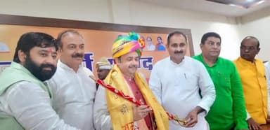 बुलंदशहर: गंगानगर स्थित भाजपा जिला कार्यालय पर बैठक का हुआ आयोजन, राज्यमंत्री स्वतंत्र प्रभार जेपीएस राठौर रहे मौजूद