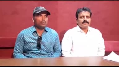 इंदौर: इंदौर प्रेस क्लब में बीजेपी नेता नासिर शाह के खिलाफ जमीन का फर्जी अनुबंध बनाकर व कब्जा करने को लेकर की गई प्रेसवार्ता