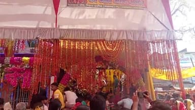 बिहार: चैती दुर्गा पूजा भराव पर बिहार शरीफ नालंदा में उमड़ी श्रद्धालुओं की भीड़@#इफ्तार_पार्टी