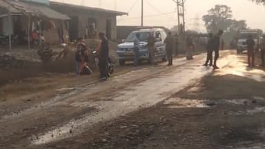 सरई: माड़ा पुलिस ने माड़ा में चेकिंग लगाकर 10 वाहन चालकों पर की चालानी कार्रवाई