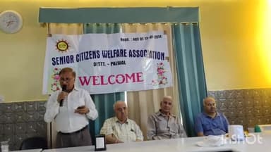 पलवल: 1 अप्रैल से 60 वर्ष के बुजुर्गों का बस में आधा किराया लगने पर सीनियर सिटीजन एसोसिएशन पलवल ने सरकार का धन्यवाद किया