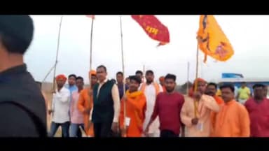 बिरनी: बिरनी में विभिन्न क्षेत्रों में निकाला जुलूस, तैनात रहे बिरनी पुलिस