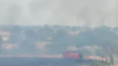 सिवनी: परतापुर गांव के पास खेत मे लगी भीषण आग, दमकल ने आग पर काबू पाया