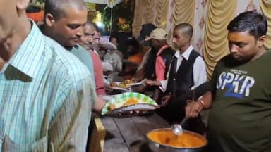 मांडू: सात दिवसीय श्रीमद् भागवत कथा के बाद कुजू डटमा मोड़ में किया गया भव्य भंडारे का आयोजन, सैकड़ों श्रद्धालु हुए शामिल