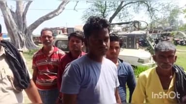 मढ़ौरा: पुलिस ने मढ़ौरा से तीन शराबियों व दो अभियुक्तों को गिरफ्तार कर भेजा जेल