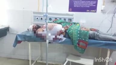 जमुई: बरना गांव में भूमि विवाद को लेकर दबंगों ने पति-पत्नी को पीटकर किया घायल, सदर अस्पताल में कराया गया भर्ती