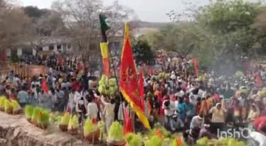 टीकमगढ़: बगाज माता मंदिर परिसर में राम नवमी के अवसर पर जवारे विसर्जन का कार्यक्रम हुआ शुरू, एसडीएम मौके पर पहुंचे