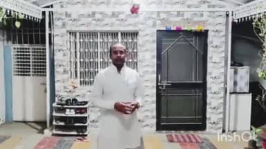 हुज़ूर: साकेत नगर में रहने वाले कांग्रेस नेता रविन्द्र साहू झूमरवाला ने अपना आवास स्वेच्छा से राहुल गांधी के नाम करने की बात कही