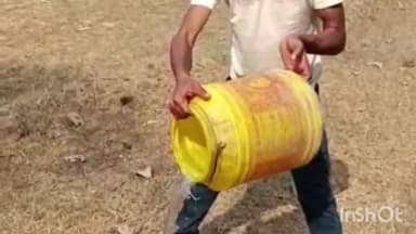 जमुई: उत्पाद विभाग की टीम ने ड्रोन कैमरे के साथ अमरथ मुसहरी में छापेमारी कर 4400 किलो जावा महुआ व 80 लीटर चुलाई शराब की नष्ट