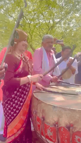 #myculturemypride #indanculture #tradition #indianvalues #rubyphogatyadav