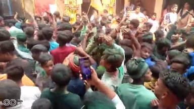 श्री आदर्श रामलीला रामनवमी शोभा यात्रा फरीदपुर