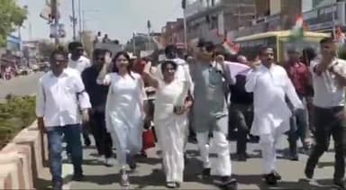 चितरंगी: NH-39 सड़क मार्ग की खराब हालत को लेकर जिला कांग्रेस कमेटी सिंगरौली ने बैढ़न शहर में निकाली शव यात्रा