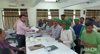 धौलाना: भारतीय किसान यूनियन ने गन्ना भुगतान सहित किसानों की समस्याओं को लेकर धौलाना तहसील में एसडीएम को दिया ज्ञापन