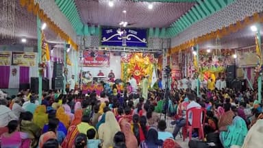 बड़ी दुर्गा स्थान में जय श्री श्याम में झूमे भक्त ! आप भी आकर ले सकते हैं परम आनंद ! सहरसा में 2 दिन आनंद ही आनंद हैं।🙏