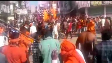 कटकमदाग: एकादशी पर कटकमदाग क्षेत्र से 9 गांवों का जुलूस देर रात तक जिला मुख्यालय में करता रहा भ्रमण