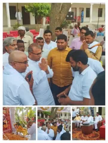 जौनपुर, मल्हनी विधानसभा क्षेत्र स्थित हमजापुर गांव निवासी श्री जयहिन्द यादव जी के भाई स्व. श्री जंगबहादुर यादव जी के शोकसभा कार्यक्रम में उपस्थित हो कर पुण्यात्मा को श्रद्धांजलि अर्पित किया।
#ShailendraYadavLalai #SamajwadiParty #Jaunpur