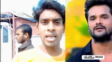 News 🤪 चोपन में खेसारी लाल का सूटिंग SONBHADRA @diwakar Reporter