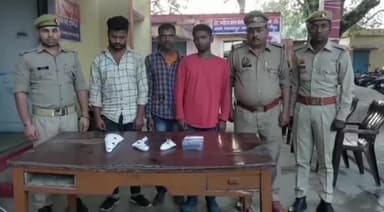 शाहजहांपुर: थाना मदनापुर पुलिस द्वारा 3 गौकश तस्करों को मुठभेड़ में रजपुरा के पास अवैध असला के साथ किया गिरफ्तार