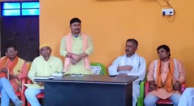 हरलाखी: उमगांव भाजपा पार्टी कार्यालय में हरलाखी विभानसभा के भाजपा पदाधिकारियों की हुई बैठक