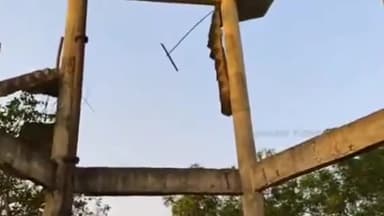 शाहपुरा: जवानपुरा में पेयजल टंकी के निर्माण कार्य के दौरान ढही टंकी की सीढ़ियां, मजदूर हुआ घायल