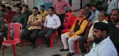 होशंगाबाद नगर: जुमेराती स्थित माता महाकाली मंदिर प्रांगण में सर्व समाज हिंदू एकता मंच के तत्वाधान में बैठक हुई आयोजित