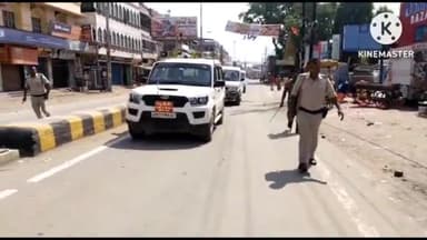 बिहार: धारा 144 को बिहार शरीफ में सख्ती से लागू कराने के दौरान पुलिस पर स्थानीय लोगों ने की हल्का रोड़ेबाजी, 1 व्यक्ति गिरफ्तार