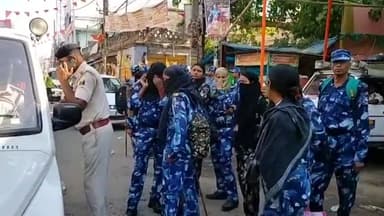 बिहार: शहर को अर्ध सैनिक बल के किया गया हवाले, अर्ध सैनिक बल की पहुंची 9 कंपनियां