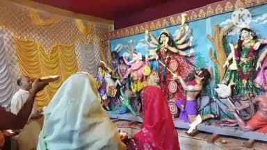 पतरातू: पतरातु प्रखंड के सैरया टोला में चैत्री दुर्गा पूजा का विसजर्न किया गया