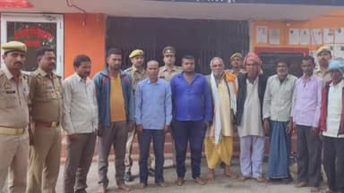 बलरामपुर: थाना कोतवाली देहात पुलिस टीम ने विभिन्न मामलों से संबंधित 10 नफर वारंटियों को अलग-अलग जगहों से किया गिरफ्तार