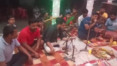 गोगरी: ब्राह्मण टोला छोटी काली मंदिर में 24 घंटे का अखंड हनुमान चालीसा पाठ का किया गया आयोजन