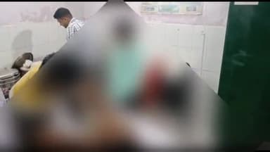 धनौरा: मंडी धनोरा रोड स्थित TEVA फैक्ट्री के सामने तेज रफ्तार अज्ञात वाहन की टक्कर से बाइक सवार घायल