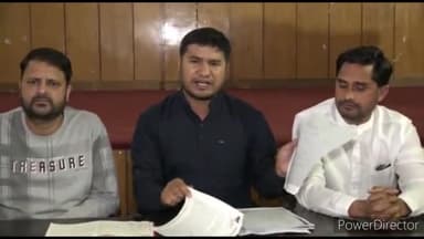 देहरादून: क्रिकेट कोच नरेंद्र शाह की गिरफ्तारी को लेकर यूकेडी ने की आज उत्तरांचल प्रेस क्लब में प्रेस वार्ता