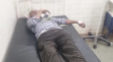 लटेरी: ग्राम पंचायत मुरवास के पास तेज रफ्तार मोटरसाइकिल अनियंत्रित होकर गिरी,1 ग्रामीण हुआ घायल