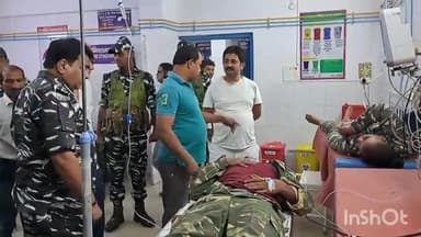 जमुई: खपरिया पुल के नीचे 20 फिट गड्ढे में गिरा CRPF का वाहन, घायल हुए चार जवानों को सदर अस्पताल में कराया गया भर्ती
