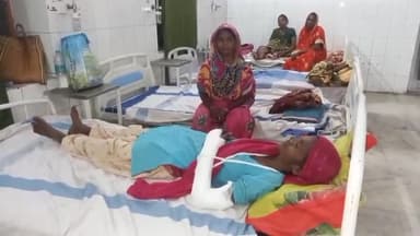 कहरा: सितनाबाद लालू टोला में खेल रहे बच्चों के बीच विवाद को लेकर हुई मारपीट में एक महिला जख्मी