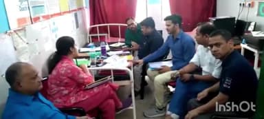 लखीसराय: केयर इंडिया की राज्य स्तरीय टीम पहुंची लखीसराय सदर अस्पताल, गुणवत्ता की कर रही जांच
