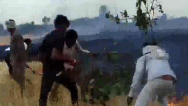 बीना: ग्राम सिरचौंपी में खेत की नरवाई में लगी आग, ग्रामीणों ने कई घंटों की मशक्कत के बाद आग पर पाया काबू