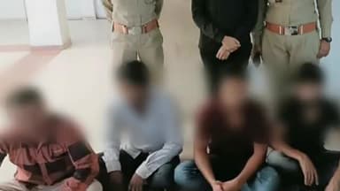 રાજકોટ પૂર્વ: આજી ડેમ ગાર્ડનમાં દારૂ પીને દંગલ મચાવતા 4 ઈસમો ઝડપાયા