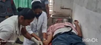 लखीसराय: बाईपास रोड पर ट्रक की चपेट में आने से साइकिल सवार व्यक्ति हुआ घायल, निजी क्लीनिक में कराया गया इलाज