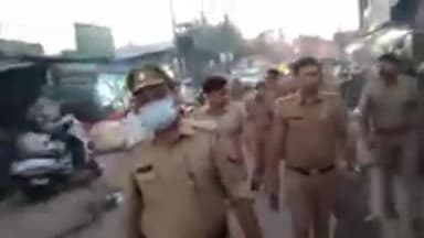 शाहपुरा: कोटपूतली में थाना प्रभारी ने पैदल मार्च कर लिया यातायात व्यवस्था का जायजा