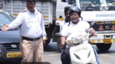 कांके: अपर बाजार में चलाया गया वाहन चेकिंग अभियान, 36 वाहनों का हुआ चालान